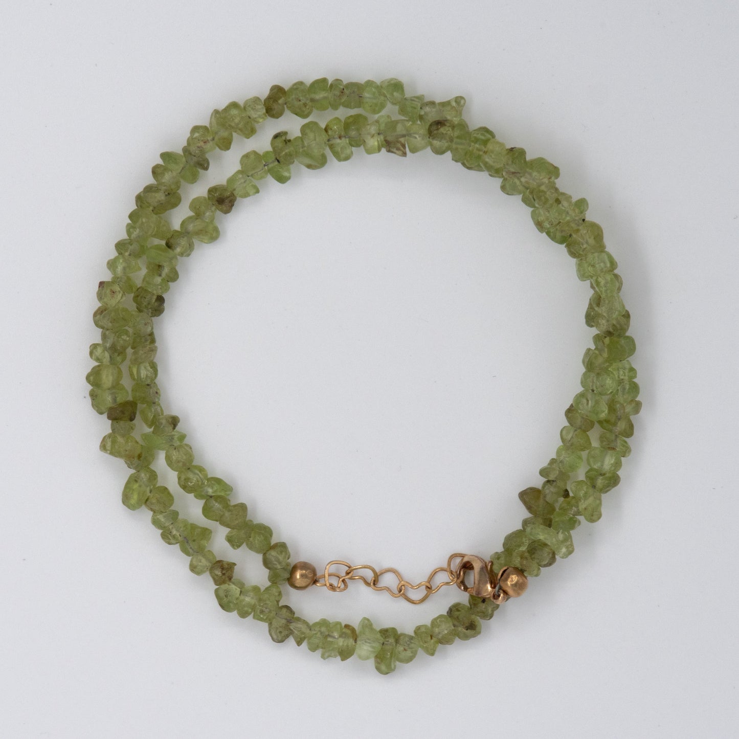 Peridot Chip Necklace