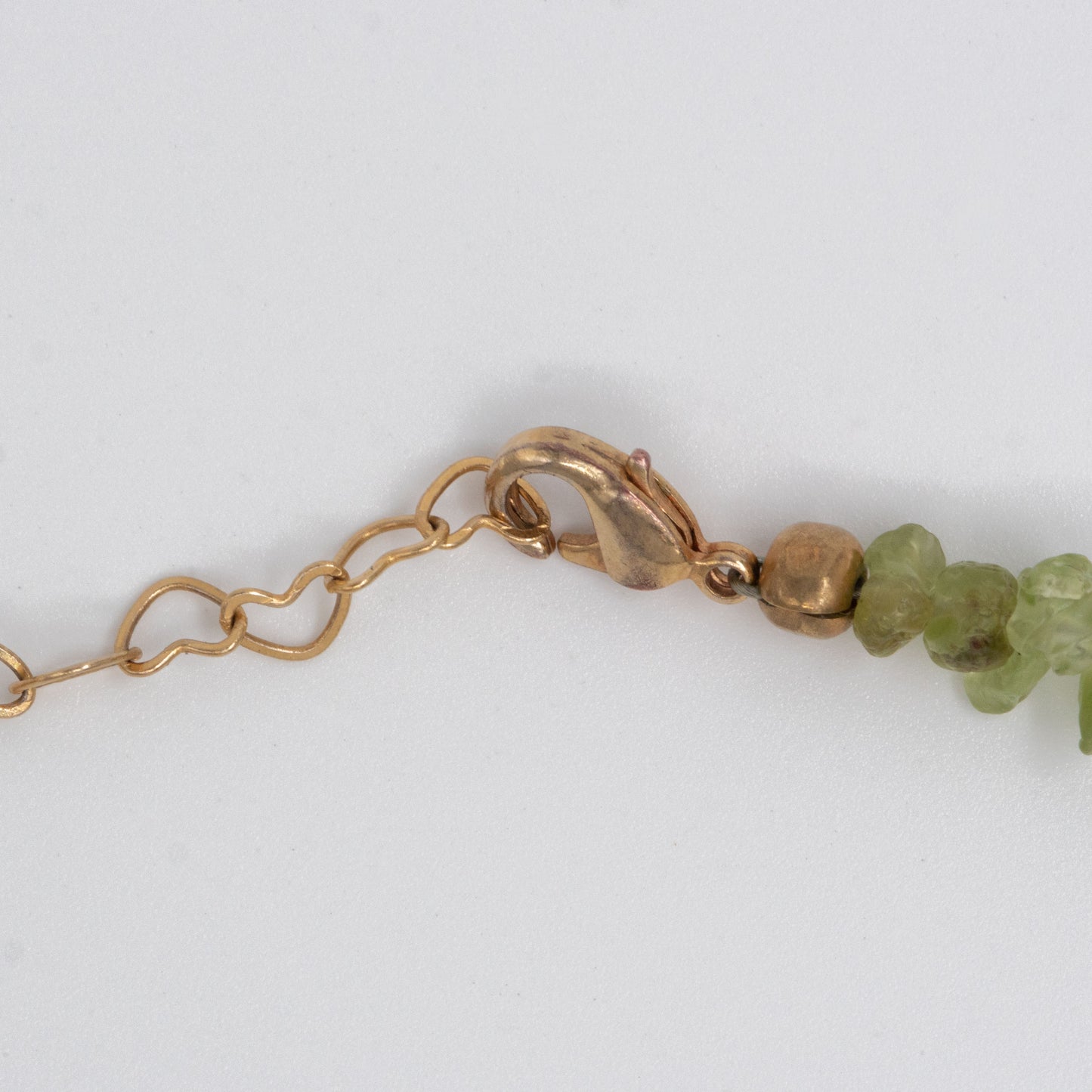 Peridot Chip Necklace