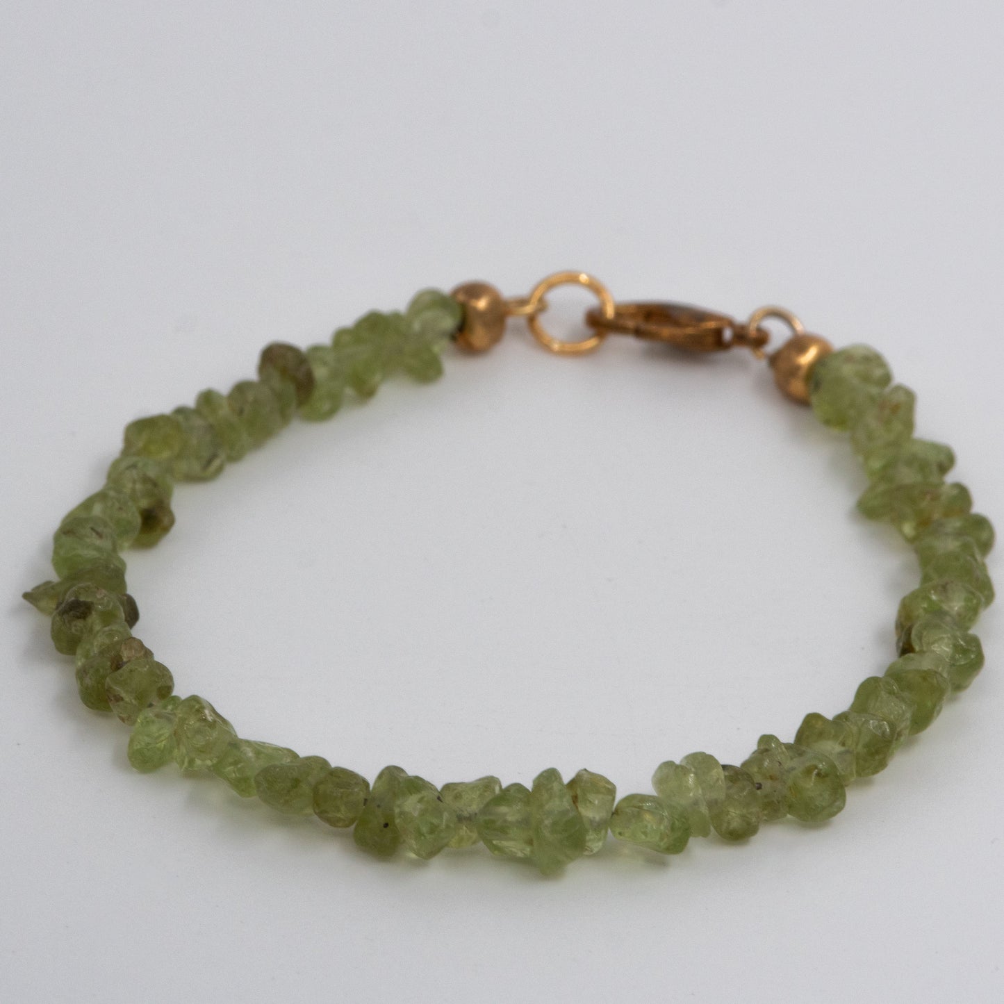 Peridot Chip Bracelet