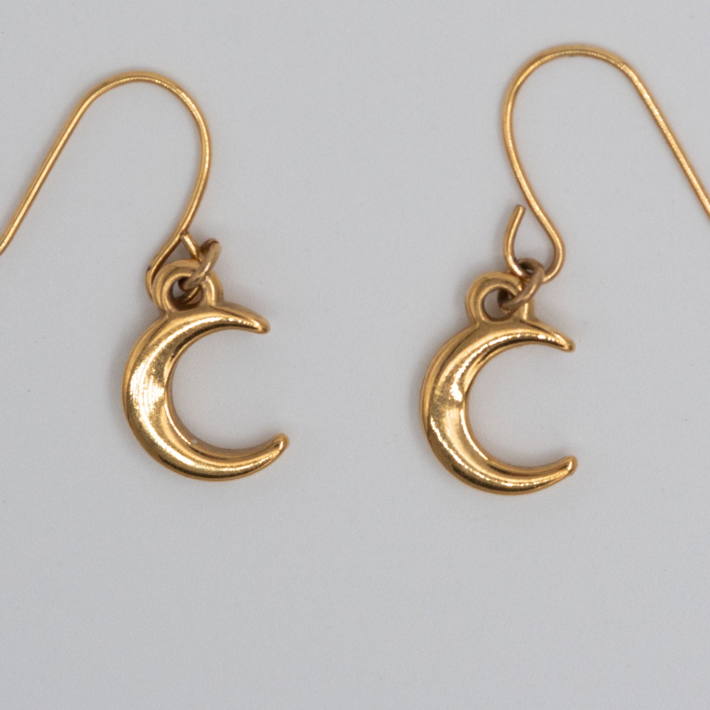 Gold Moon Earrings