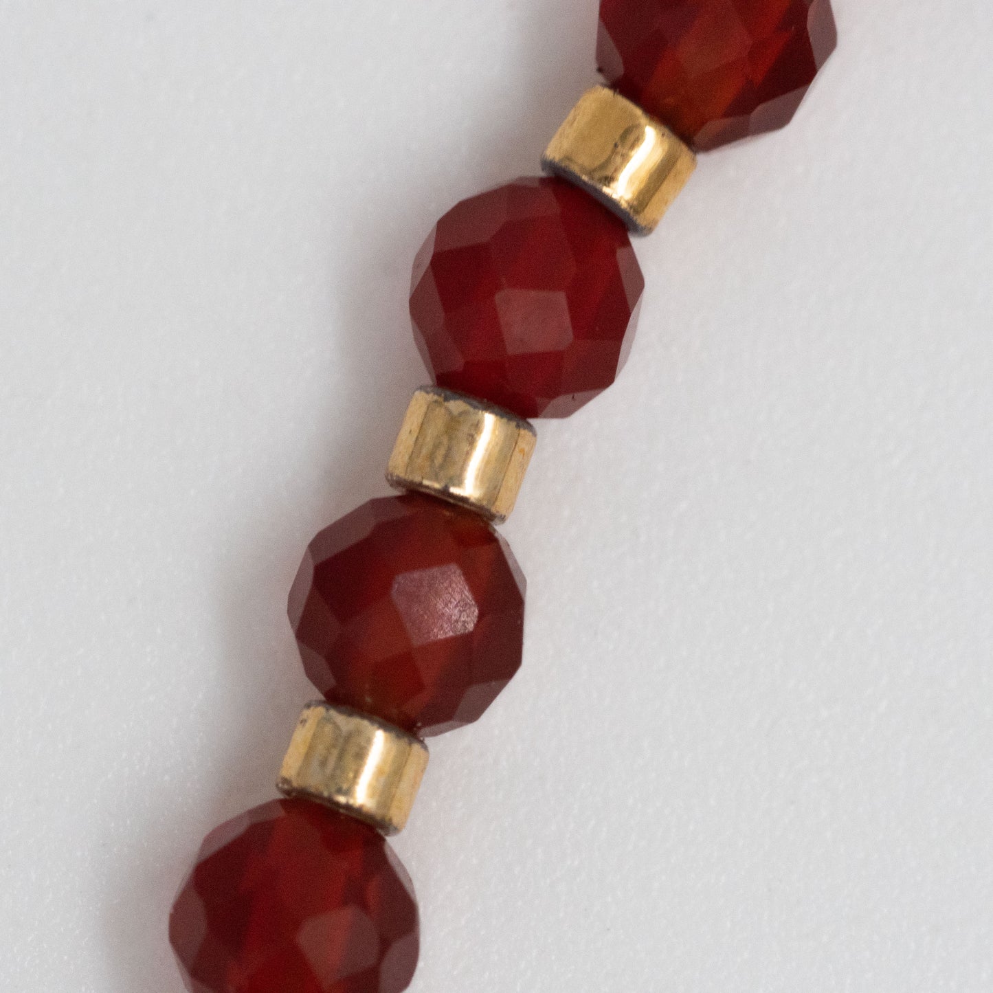 Carnelian Gold Bracelet