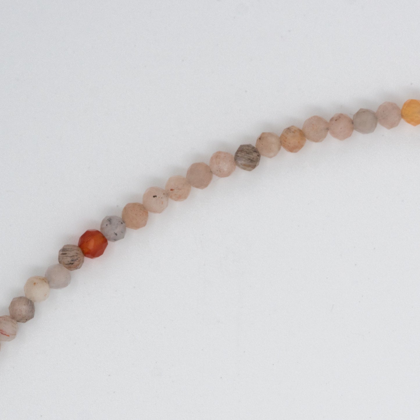 Moonstone and Carnelian Necklace