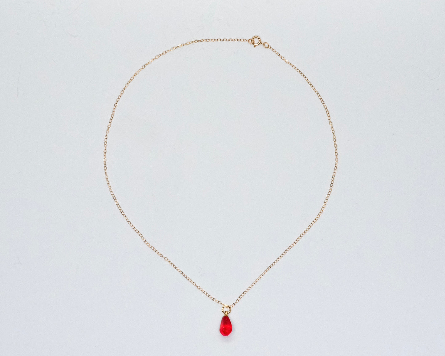 Pomegranate Gold Necklace