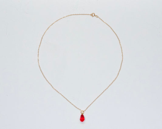 Pomegranate Gold Necklace